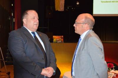 Heinrich Zertik MdB im Gesprch mit Alexander Throm MdL