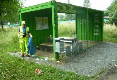 Flurputzaktion - unterwegs fr die Umwelt, CDU Ortsverband Horkheim und Sontheim
Samstag, 13. Juni 2015