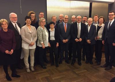 Die Mitglieder des am 27. Januar 2017 gewhlten Vorstandes.